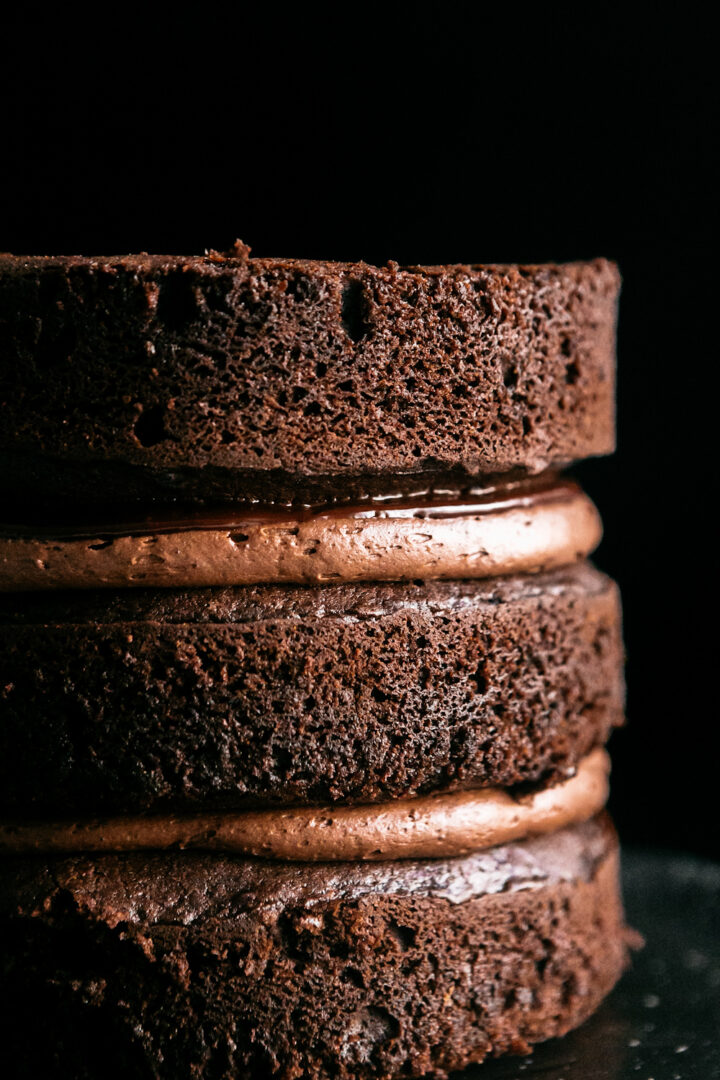 Chocolate Peppermint Layer Cake Heathers Home Bakery