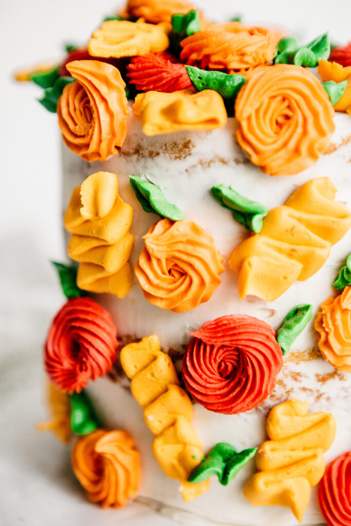 floral buttercream cake recipe