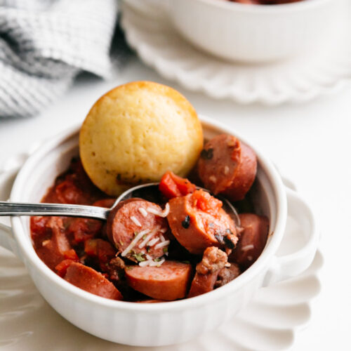 Crockpot Chili with Sweet Cornbread Heathers Home Bakery