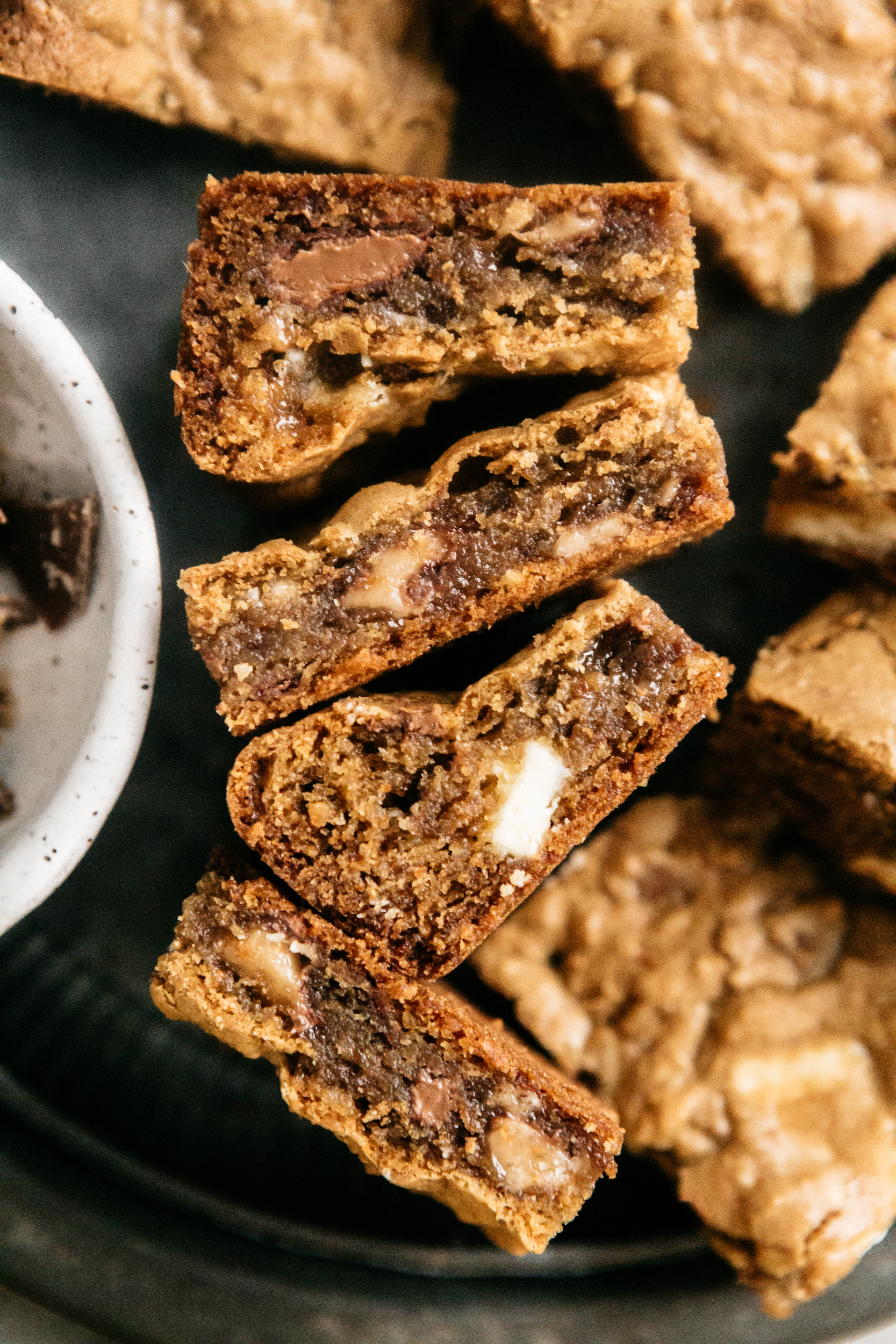 Toffee Cookie Bars - Heathers Home Bakery