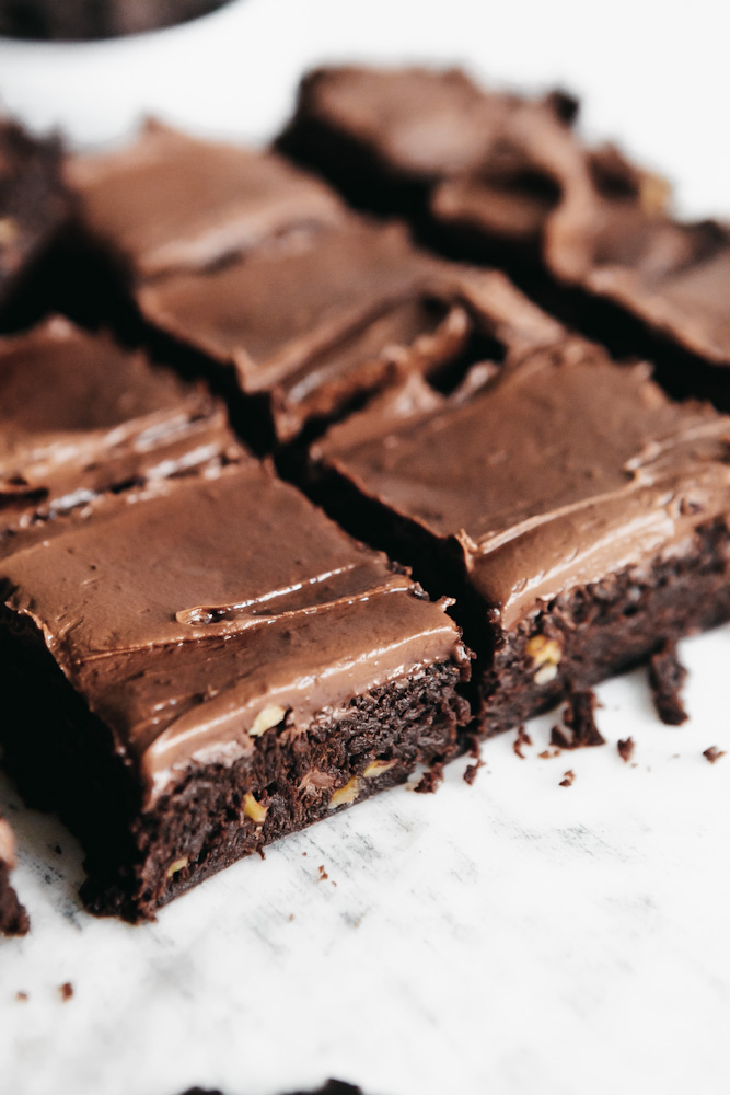 fudge brownie square