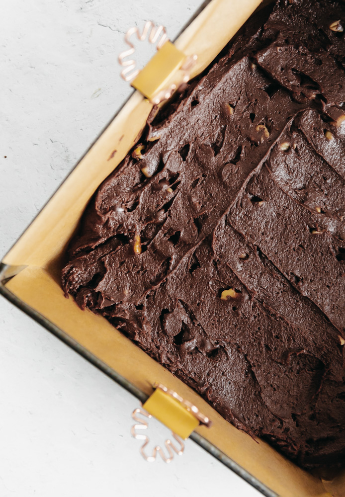 brownie mix with frosting