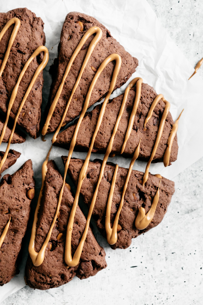 Chocolate scones. 