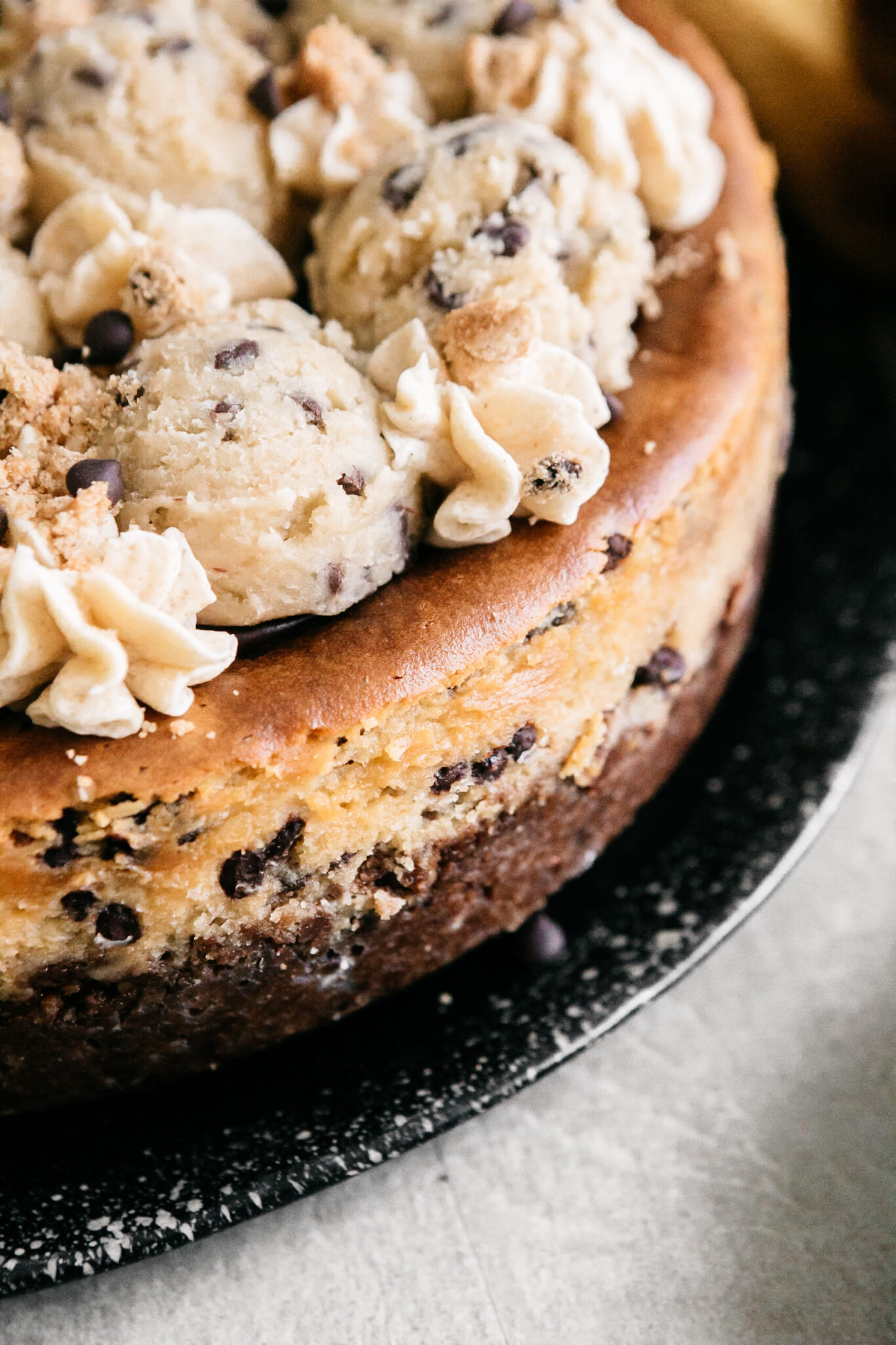 Cookie Dough Cheesecake - Heathers Home Bakery