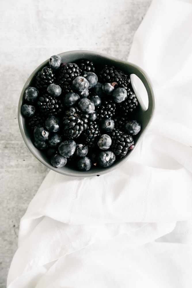 Berries in a bowl. 