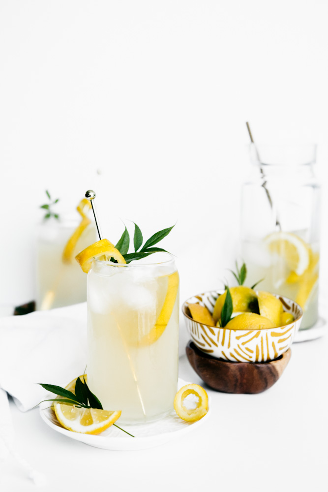 Sweet and simple lemonade. 