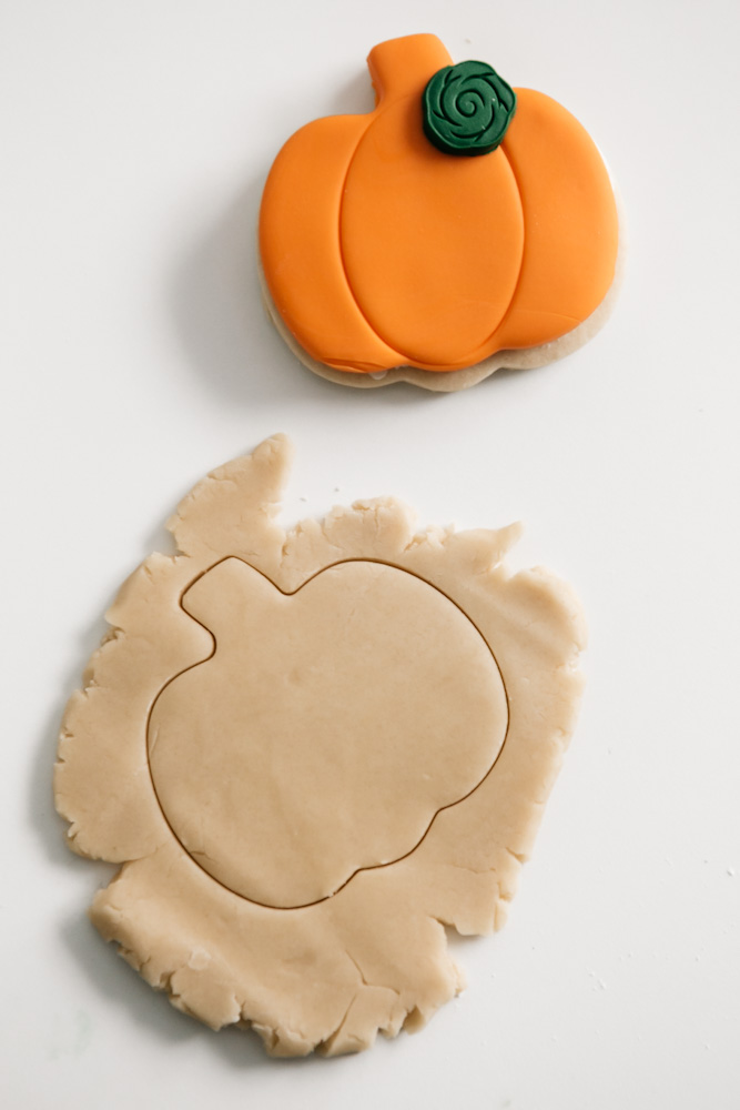pumpkin cookie and dough