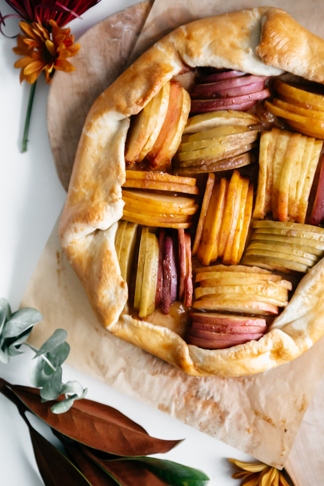 Baked Rustic Apple Galette