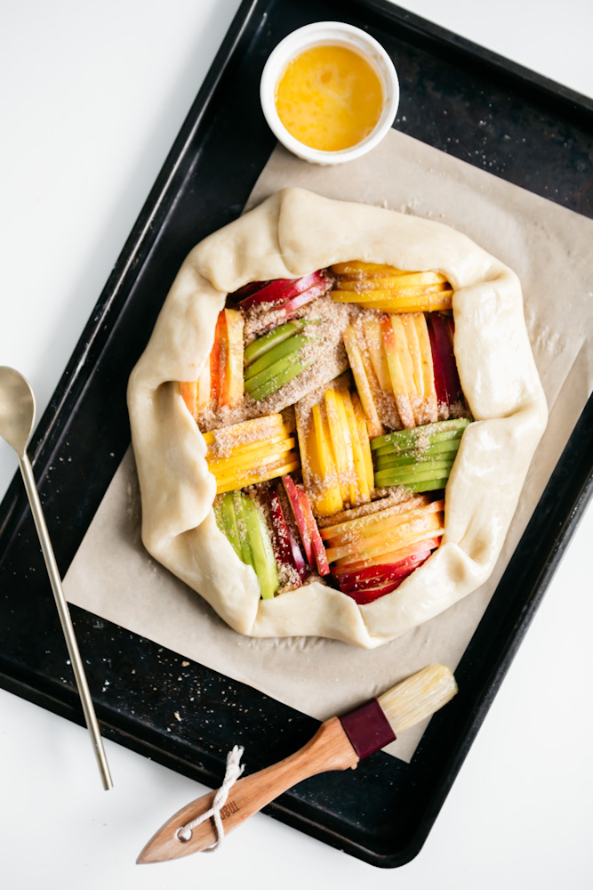 Rustic Apple Galette Unbaked 