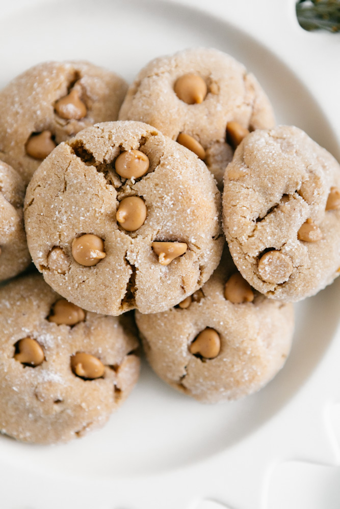 Browned Butter Peanut Butter Chip Cookies
