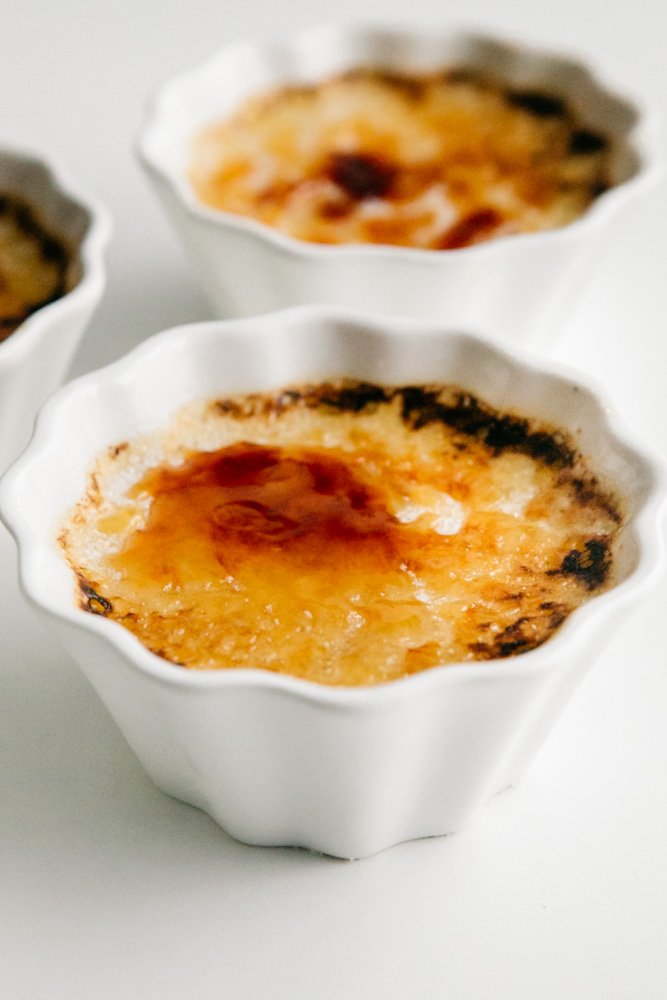 Vanilla bean creme brûlée 