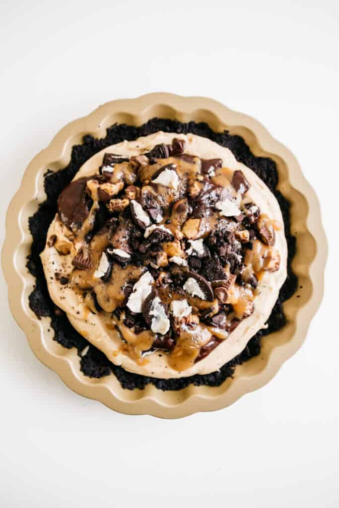 Peanut Butter Chocolate Pie 