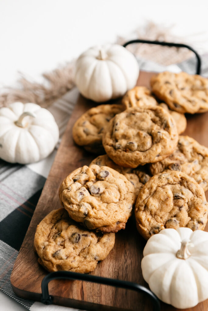 Pumpkin Chocolate Chip Cookies