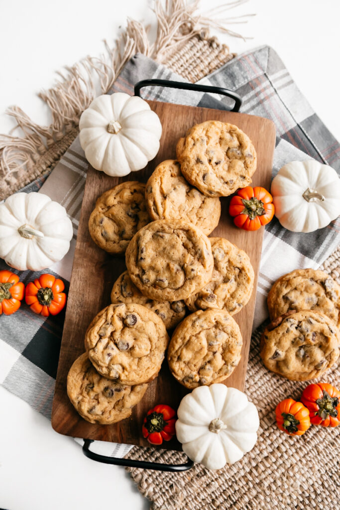 Pumpkin Chocolate Chip Cookies