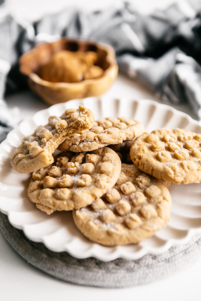 Browned Butter Peanut Butter Cookies 