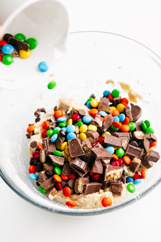Loaded Candy Bar Cookie dough 