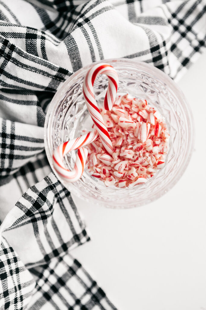 Crushed candy cane 