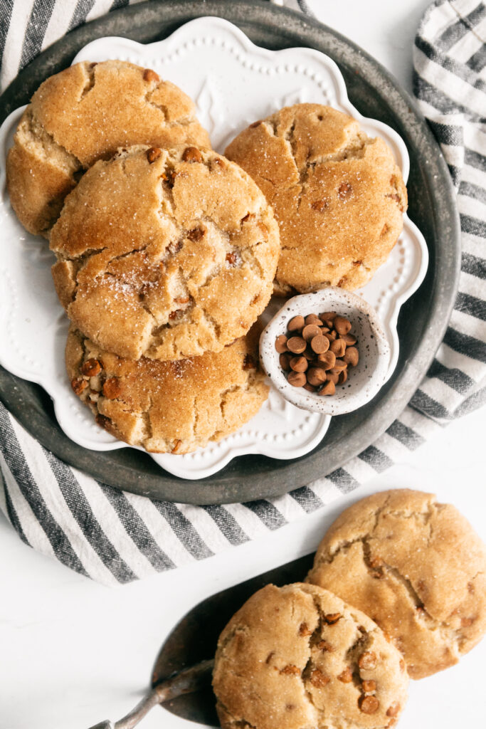 Browned Butter Cinnamon Chip Snickerdoodles