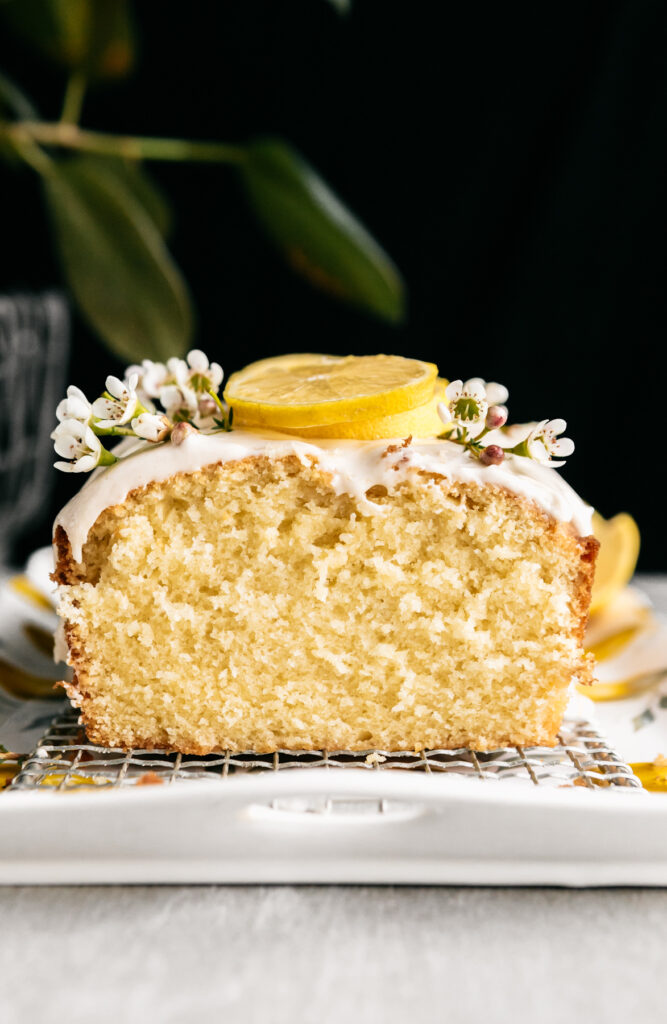 Glazed Lemon Pound Cake