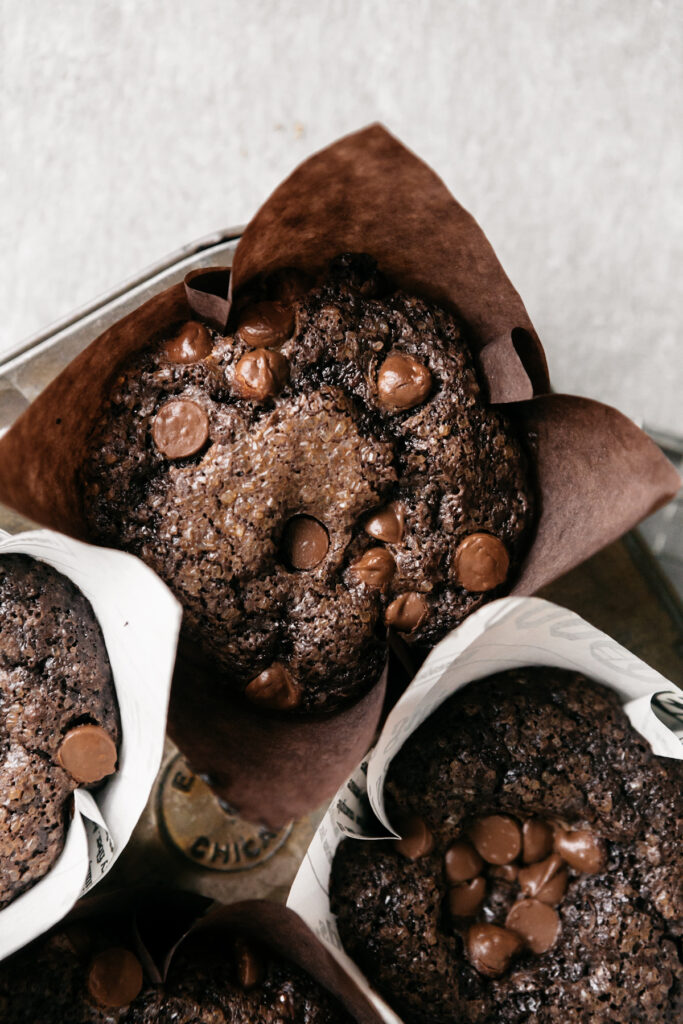 Double Chocolate Muffins 