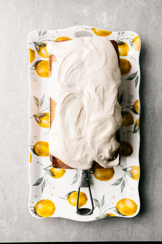 Glazed Lemon Pound Cake