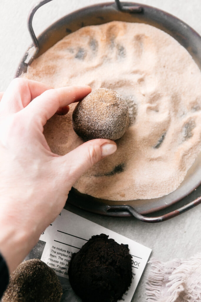 Cookie dough balls 