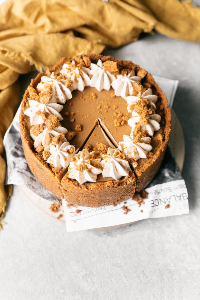 6-Inch Biscoff Cheesecake