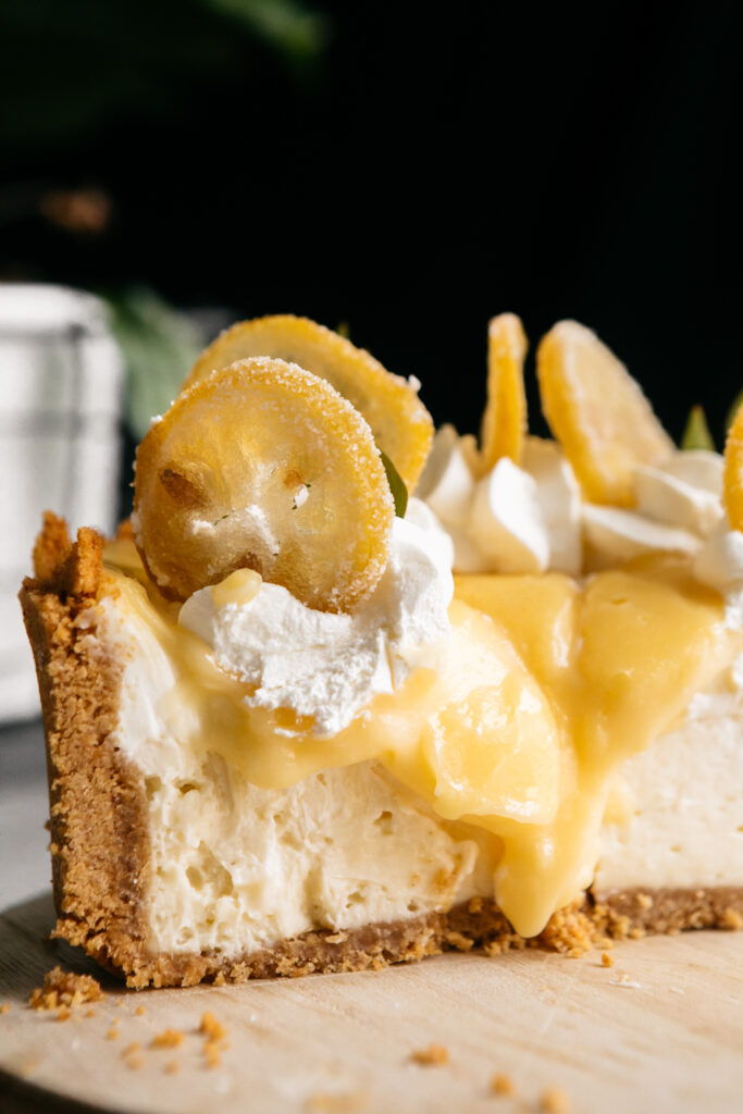 6-Inch Sour Cream Lemon Cheesecake