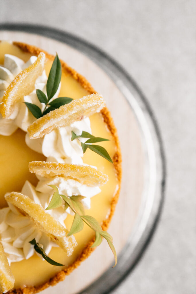 6-Inch Sour Cream Lemon Cheesecake