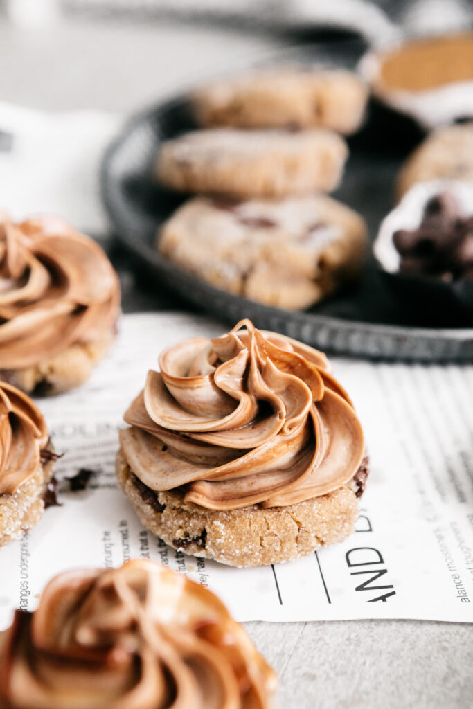 frosting on a cookie 