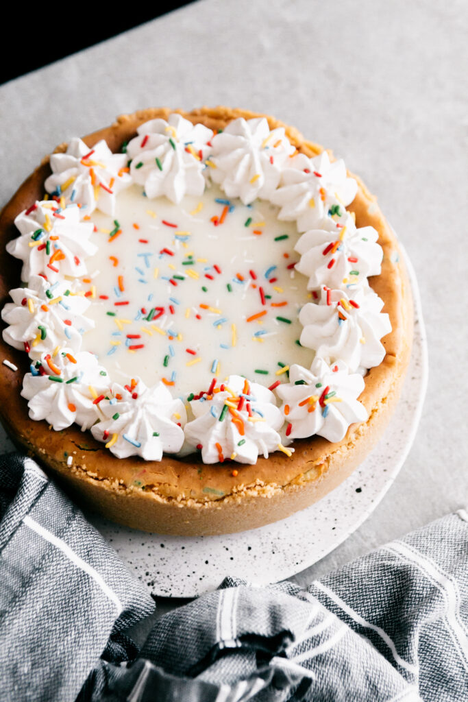 Funfetti Birthday Cheesecake