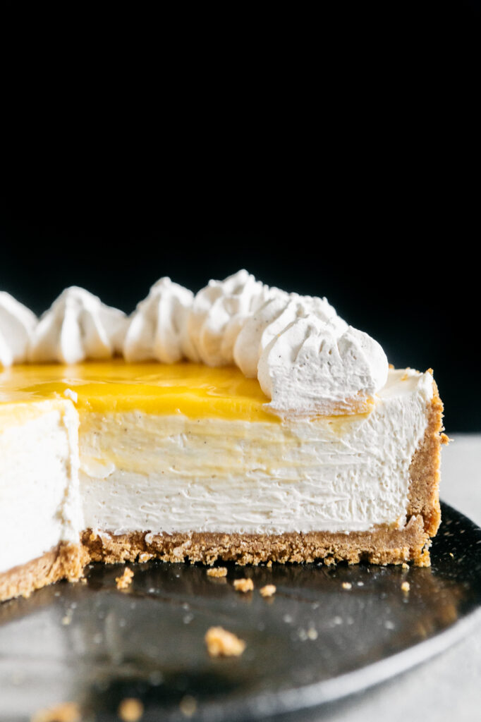 Classic No-Bake Vanilla Bean Cheesecake