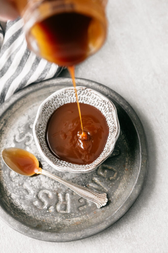 homemade caramel sauce 