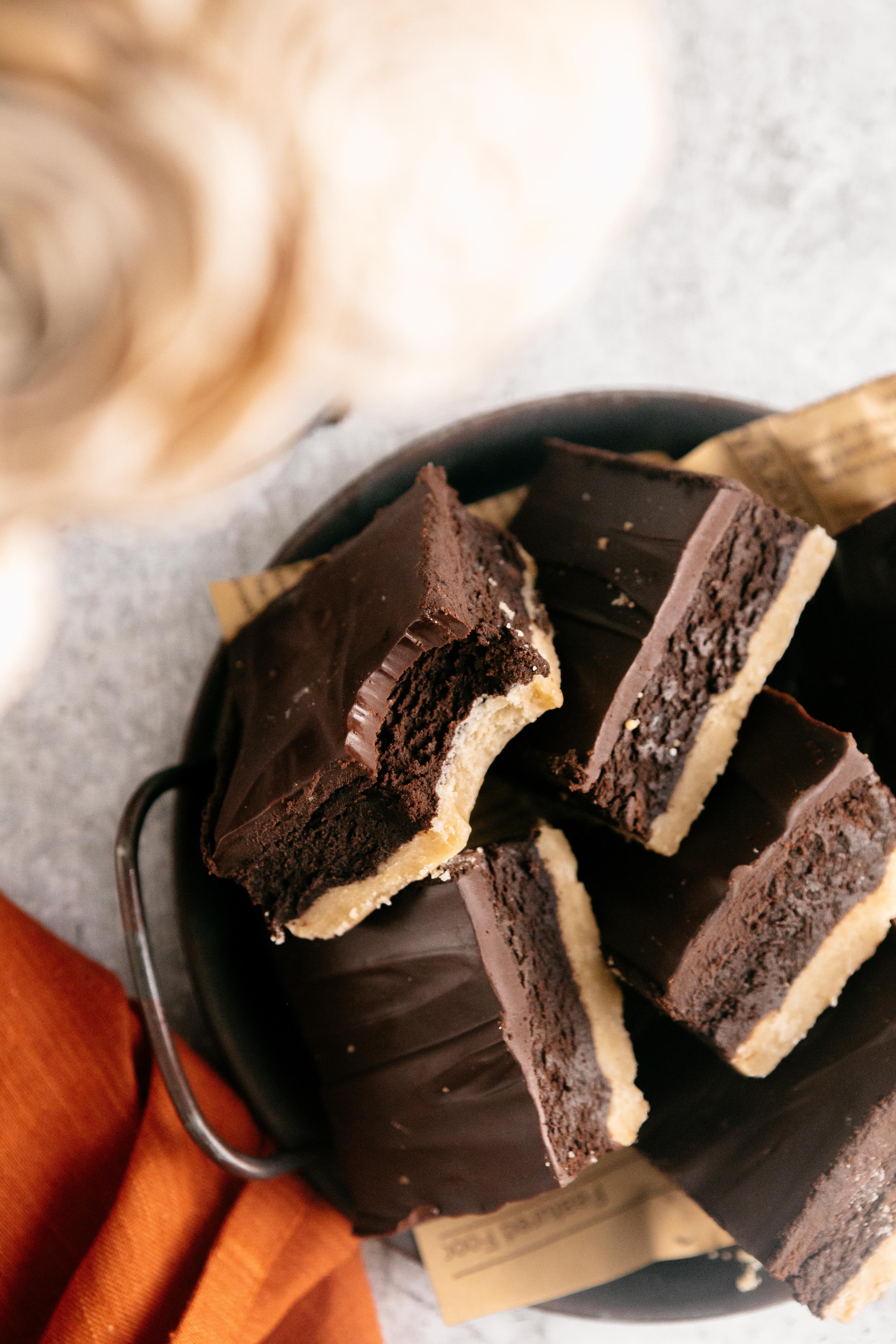 Shortbread Brownie Bars