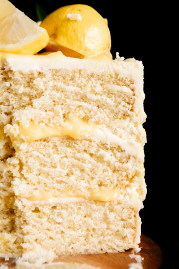 Ultimate Lemon Layer Cake - Heathers Home Bakery