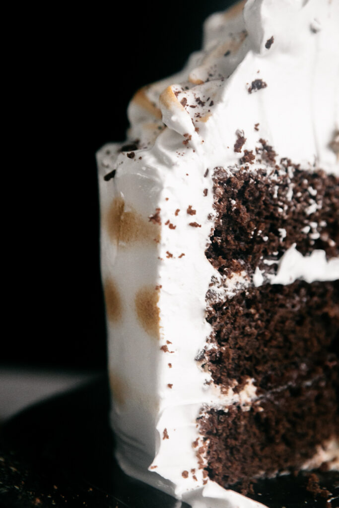 Hot Cocoa Layer Cake