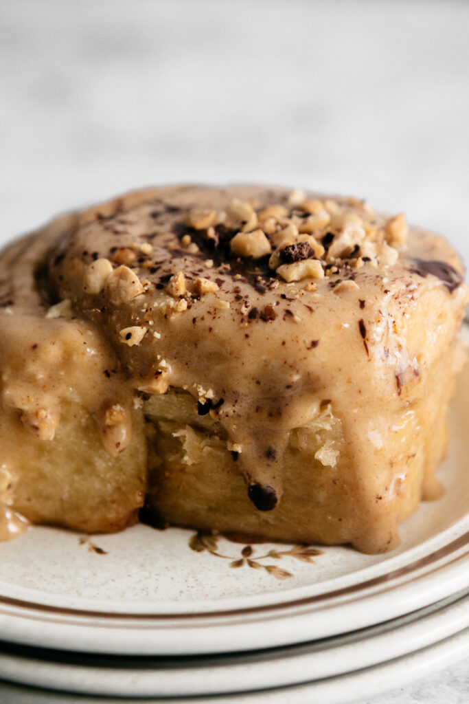 Peanut Butter Chocolate Morning Rolls