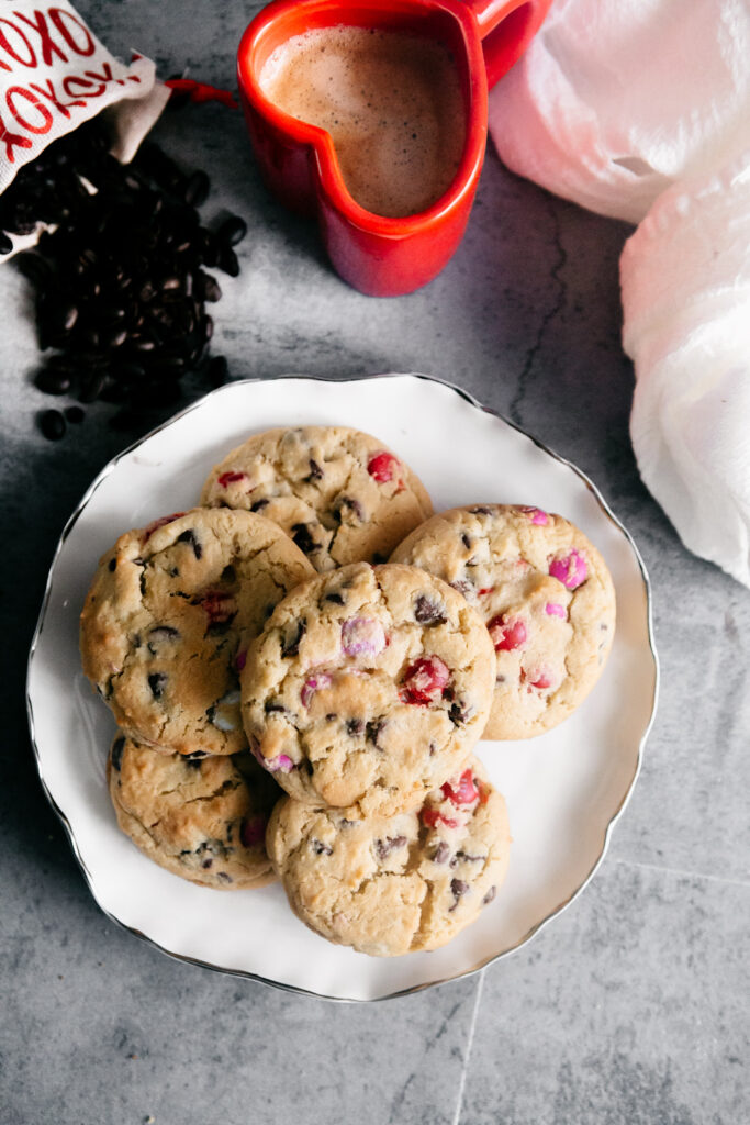 M&M Chocolate Chip Cookies