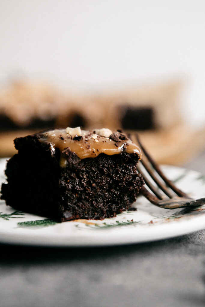 Flourless Peanut Butter Chocolate Cake 