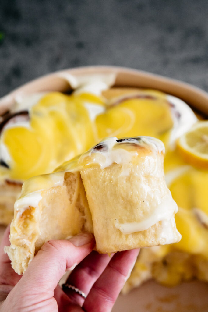 Lemon Cream Cheese Rolls