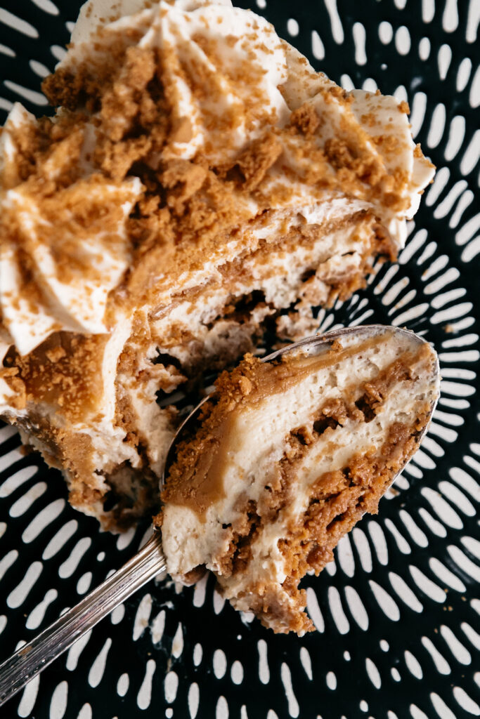 Biscoff cookie butter tiramisu