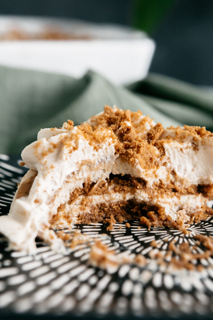 Biscoff cookie butter tiramisu