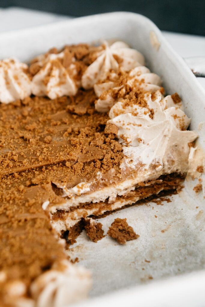 Biscoff cookie butter tiramisu