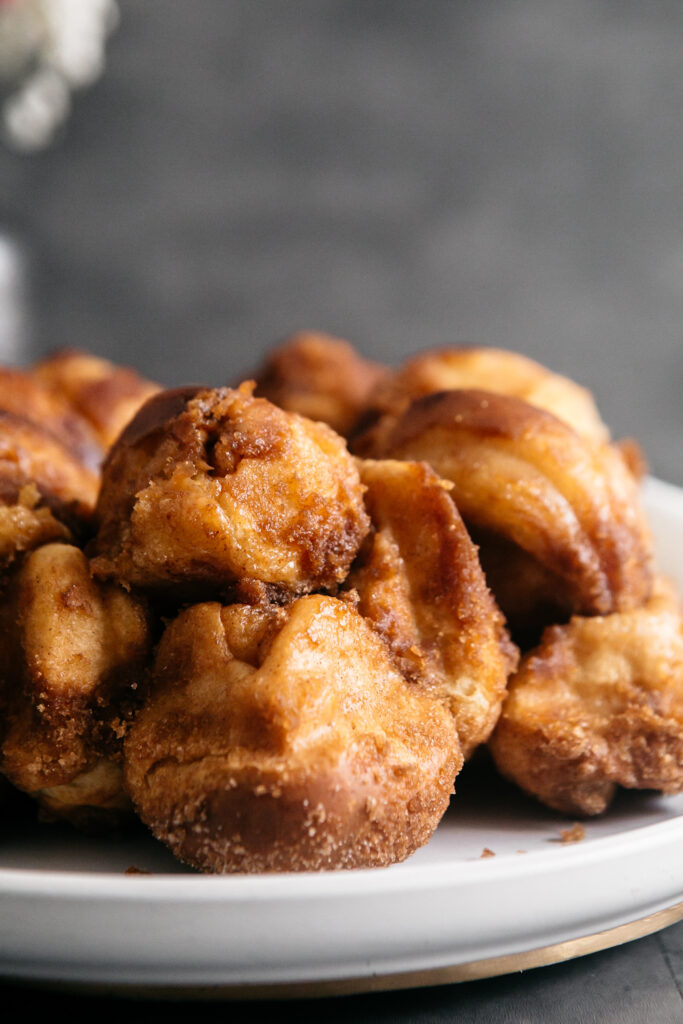 Biscoff Stuffed Browned Butter Monkey Bread