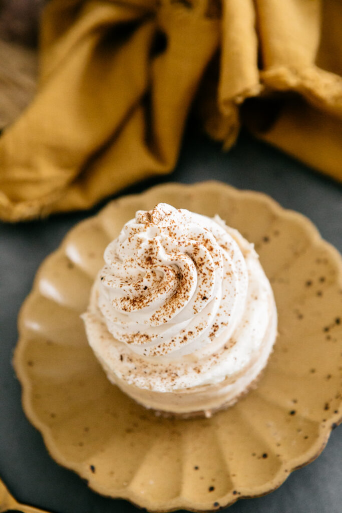 No-Bake Espresso Swirl Cheesecake