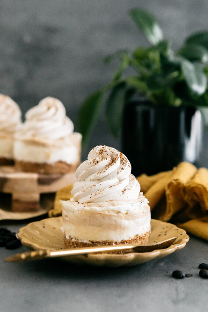 No-Bake Espresso Swirl Cheesecake