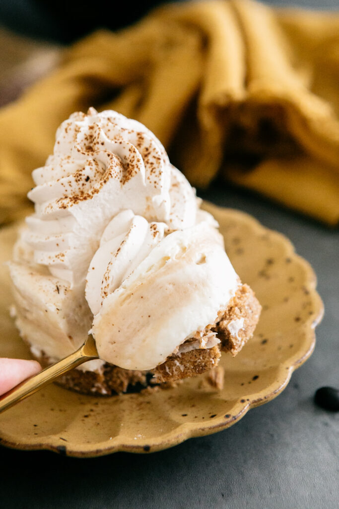 No-Bake Espresso Swirl Cheesecake