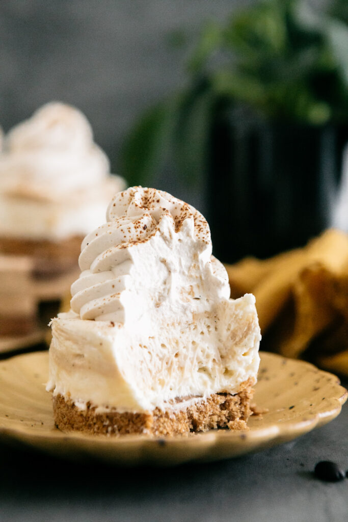 No-Bake Espresso Swirl Cheesecake