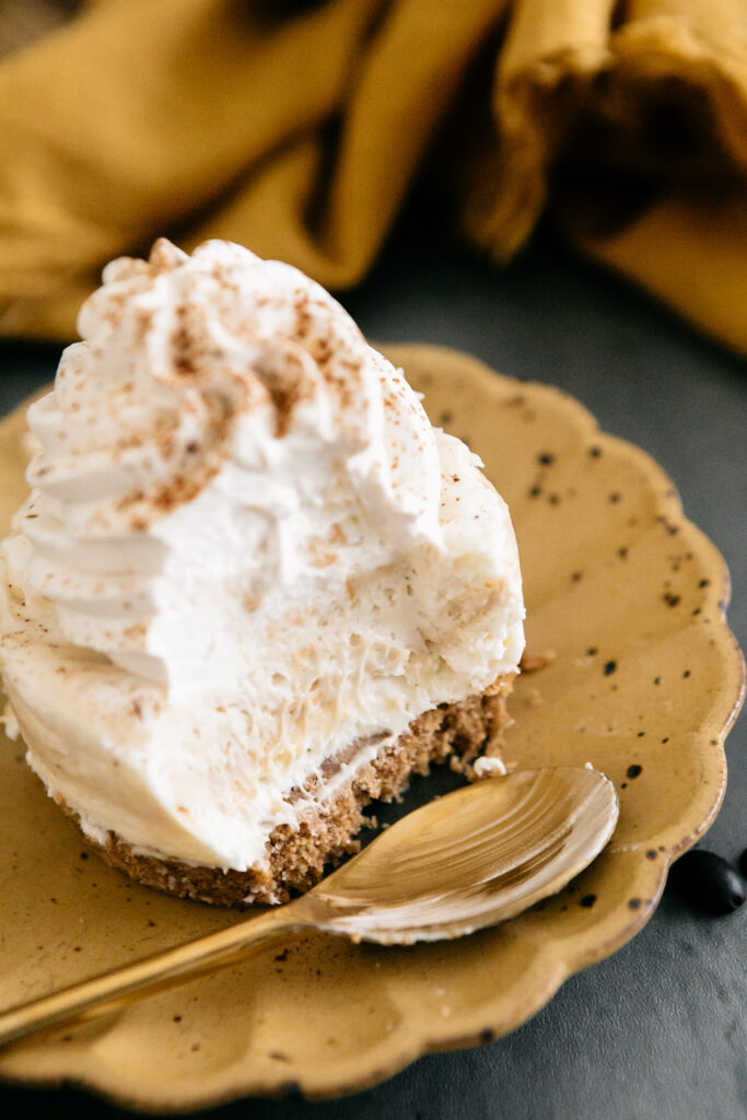 No-Bake Espresso Swirl Cheesecake