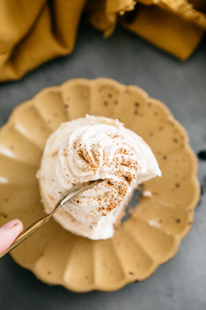 No-Bake Espresso Swirl Cheesecake